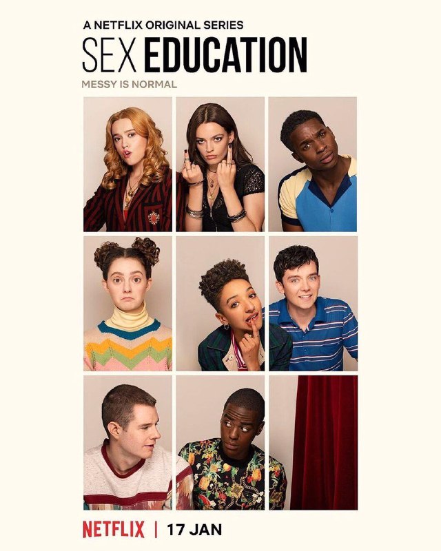 #Movies #Netflix 《性爱自修室》Sex Education 第二季正式上线 Netflix🎬 观看地址：Netflix《性爱自修室》围绕不善社交的高中生奥蒂斯·米尔本展开，他和身为性治疗师的母亲珍住在一起